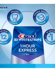 Crest 3D Whitestrips 1 Hour Express - Pearly Whites UK