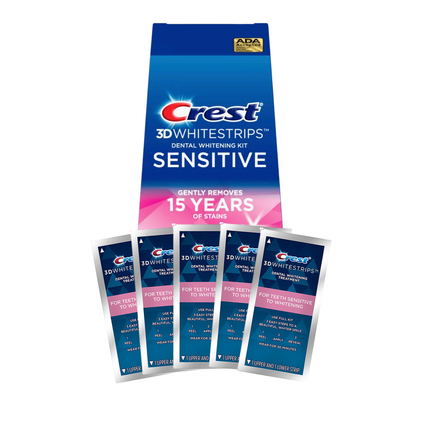 Crest 3D Sensitive Whitestrips - Pearly Whites UK