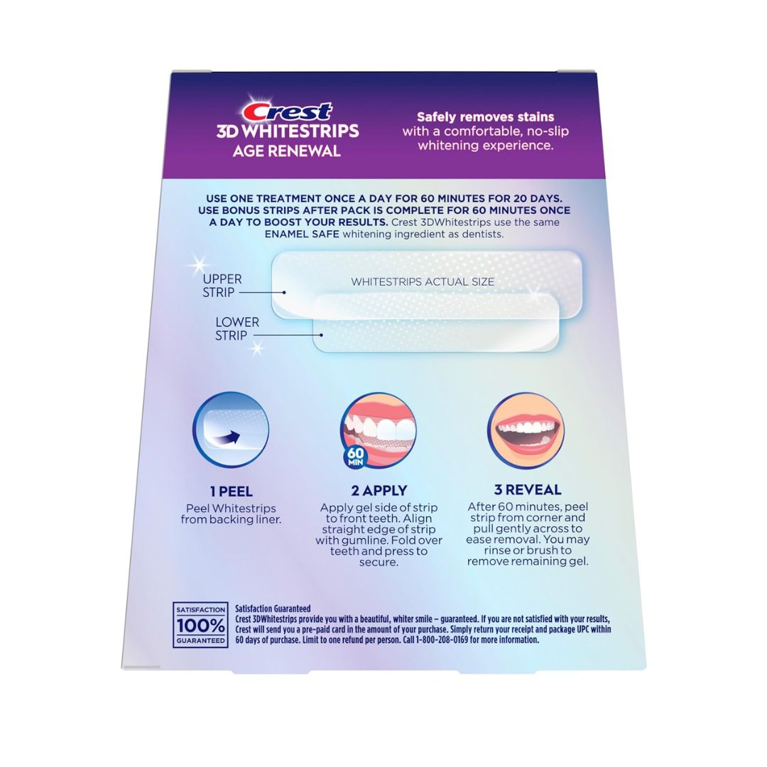 Crest 3D Whitestrips Age Renewal Level 23 - Pearly Whites UK