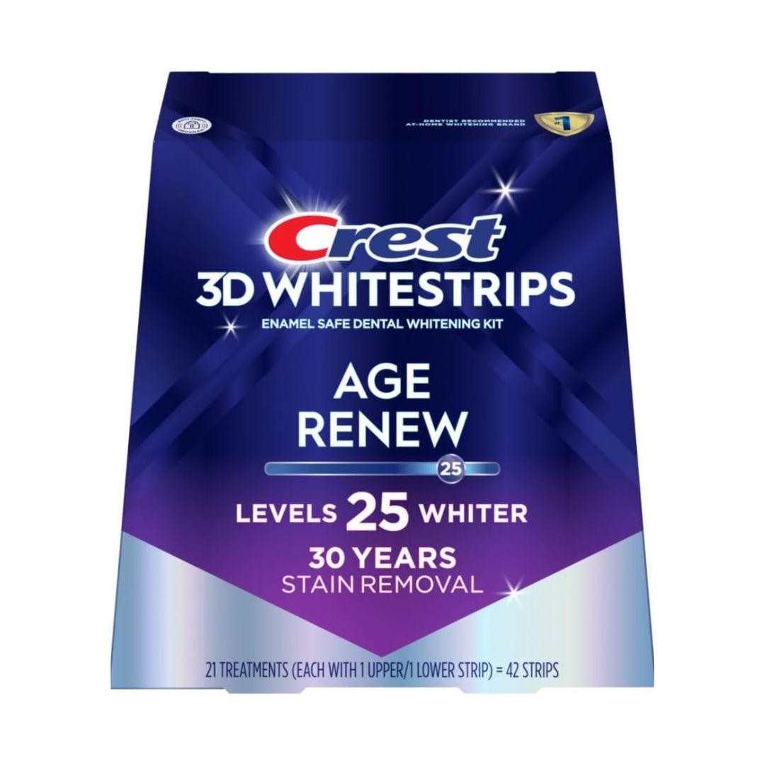 Crest 3D Whitestrips Age Renew Level 25 - Pearly Whites UK