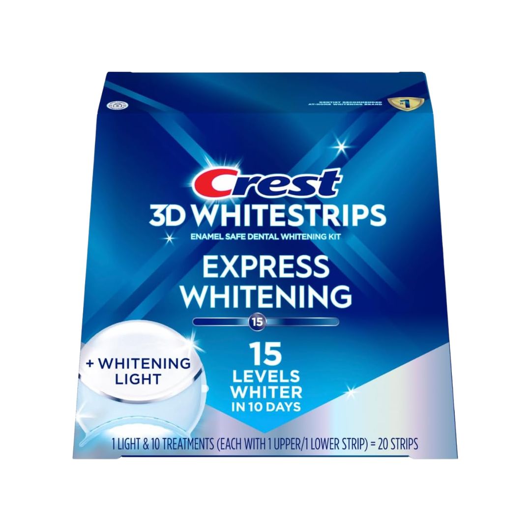 Crest 3D Whitestrips with Light - Pearly Whites UK