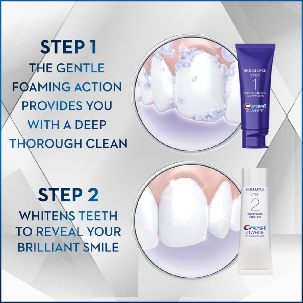 Crest 3D White Brilliance 2 Step Kit