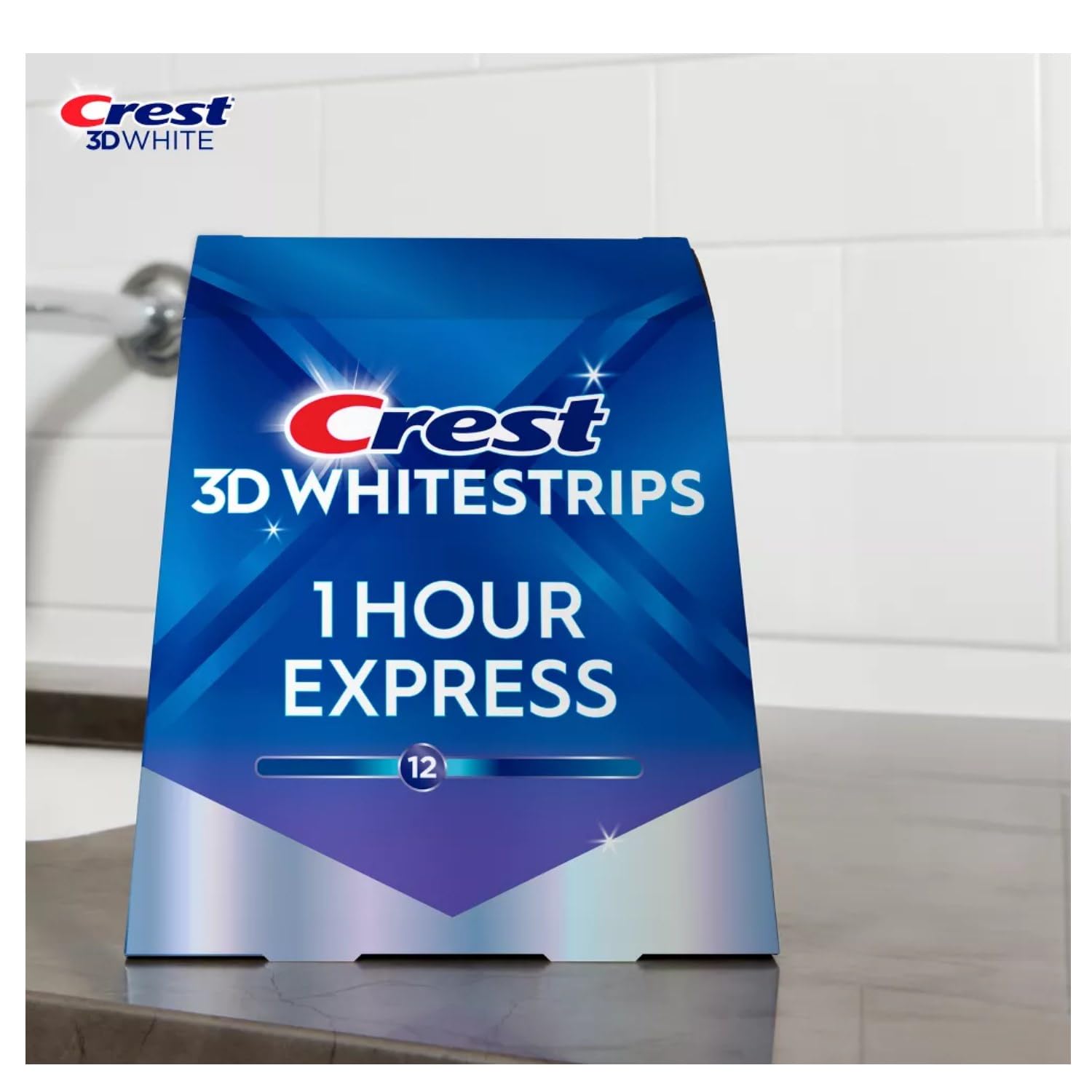 Crest 3D Whitestrips 1 Hour Express - Pearly Whites UK