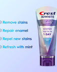Crest 3D White Dazzling Mint Stain Remover Toothpaste 2.1oz