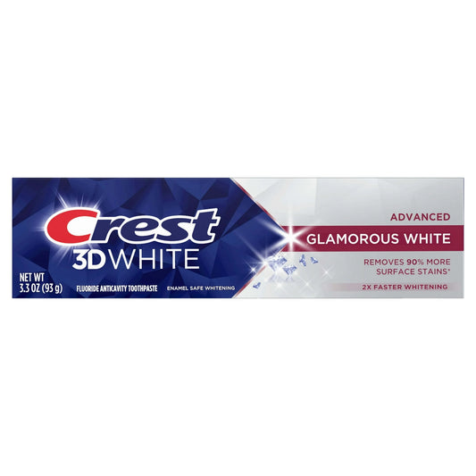 Crest 3D White Advanced Glamorous White Whitening Toothpaste