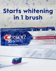 Crest 3D White Advanced Glamorous White Whitening Toothpaste
