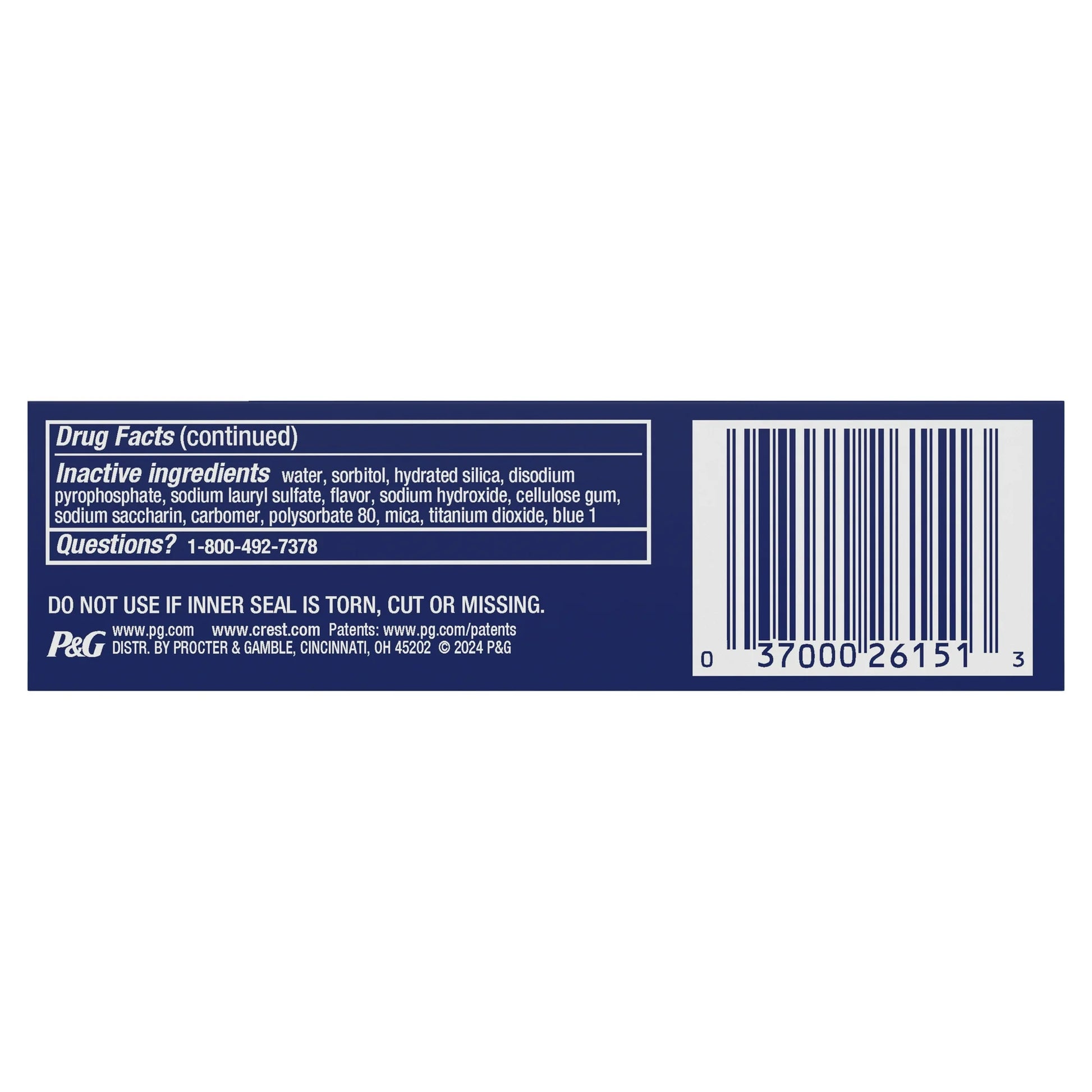 Crest 3D White Advanced Radiant Mint, Teeth Whitening Toothpaste