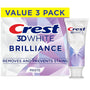 Crest 3D White Brilliance Bright Mint Teeth Whitening Toothpaste - Pearly Whites UK