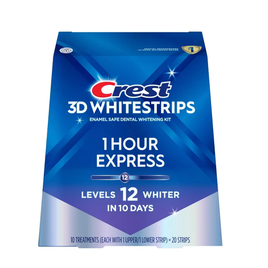 Crest 3D Whitestrips 1 Hour Express - Pearly Whites UK 