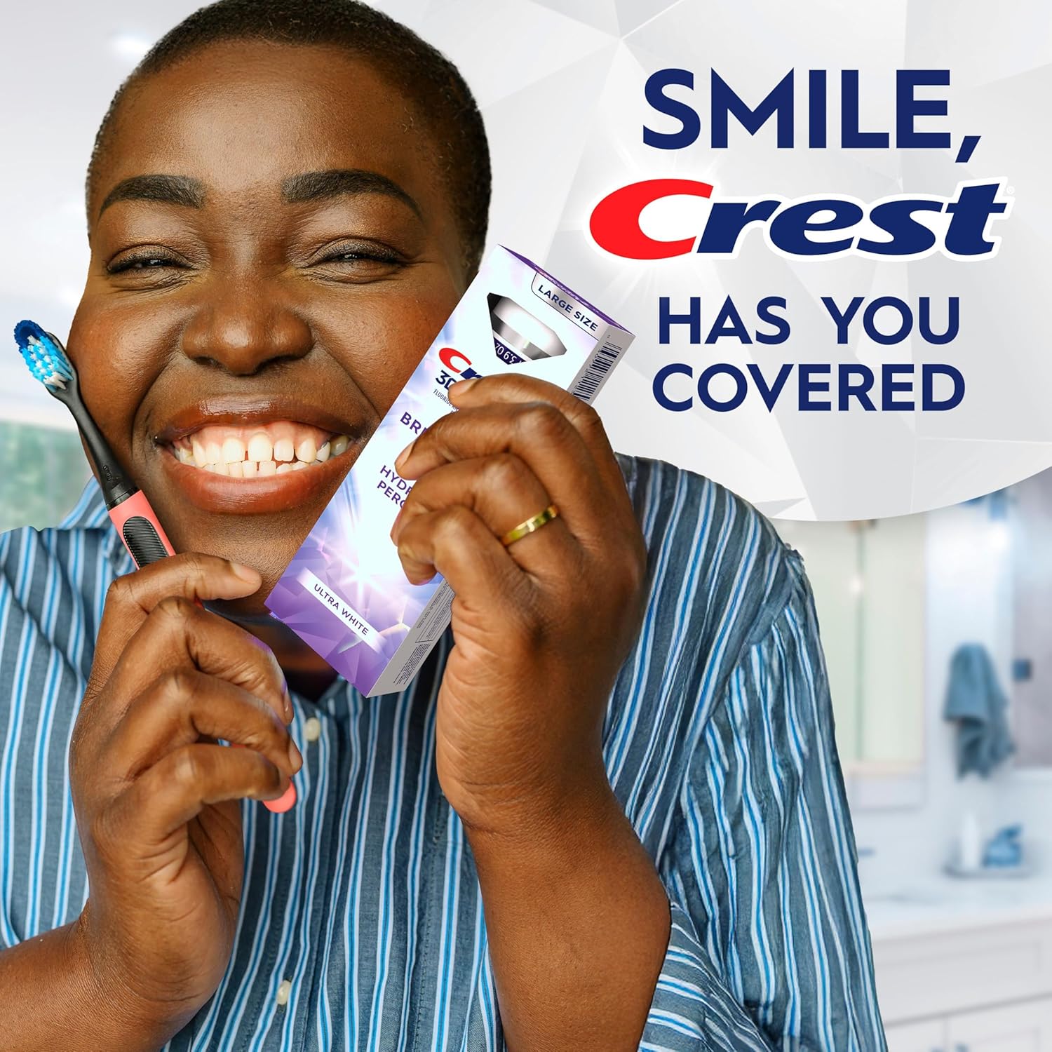 Crest 3D White Professional Ultra Whitening Toothpaste - Pearly Whites UK