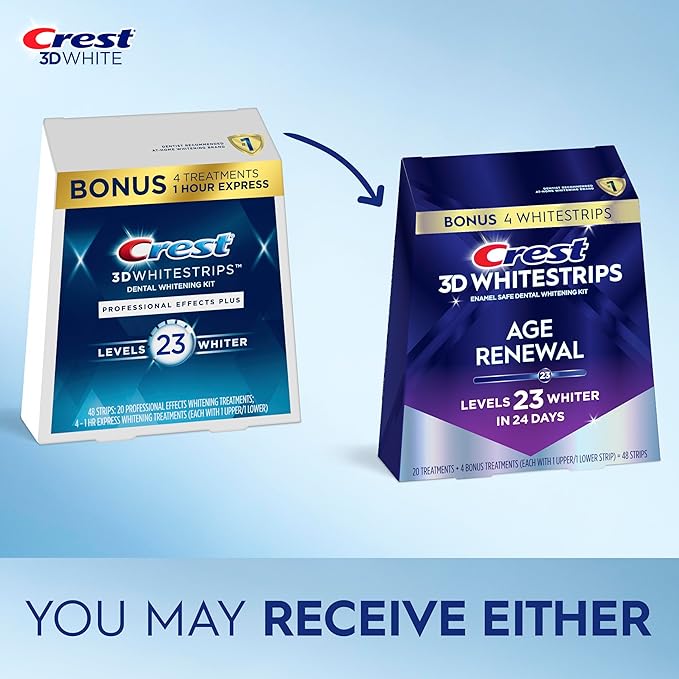 Crest 3D Whitestrips Age Renewal Level 23 - Pearly Whites UK