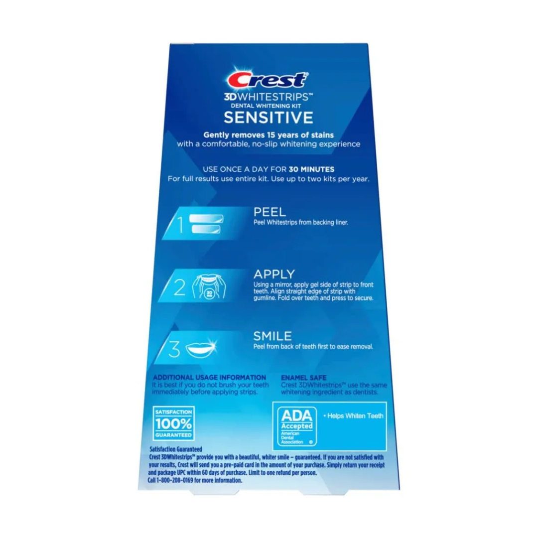 Crest 3D Sensitive Whitestrips - Pearly Whites UK